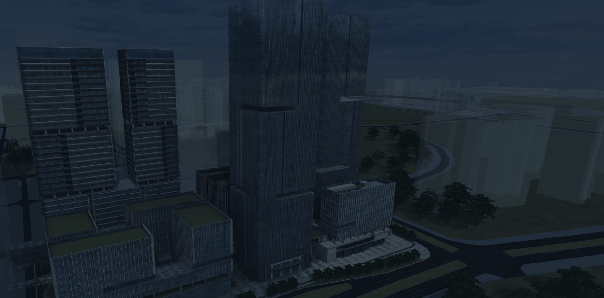 数字孪生城市-室内三维地图-3d城市-室内定位室内导航三维场景平台|易景三维可视化平台